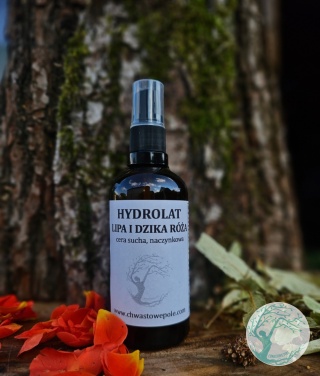 HYDROLAT LIPA-DZIKA RÓŻA- cera sucha, naczynkowa