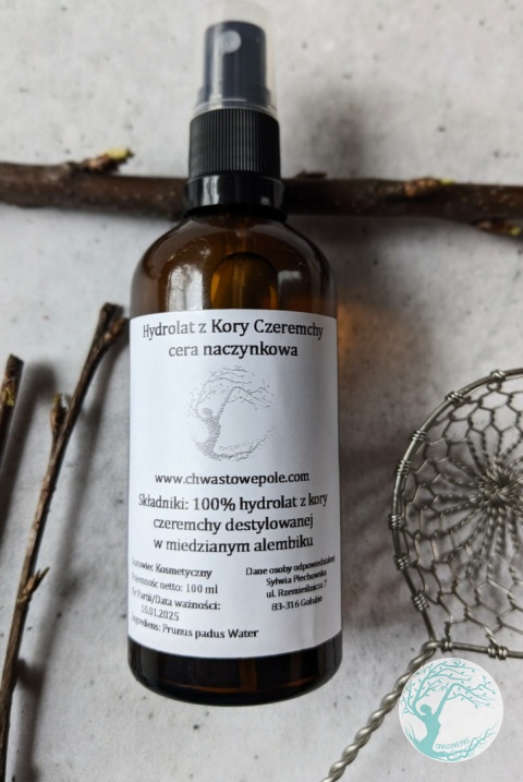 HYDROLAT Z KORY CZEREMCHY – cera dojrzała, naczynkowa