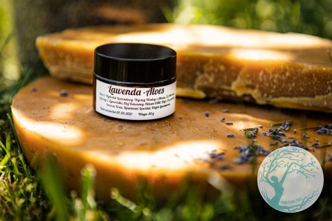 KREM LAWENDA I ALOES-półtłusty 30 ml