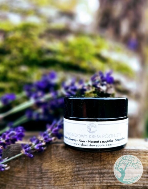 KREM LAWENDA I ALOES-półtłusty 30 ml