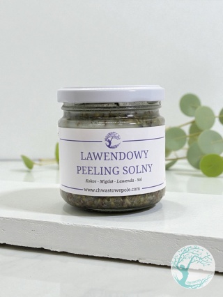 LAWENDOWY PEELING SOLNY