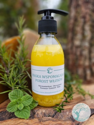 MASKA WSPOMAGAJĄCA POROST WŁOSÓW