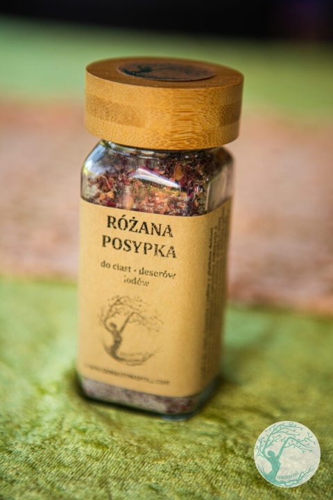 RÓŻANA POSYPKA – do ciast, deserów, lodów