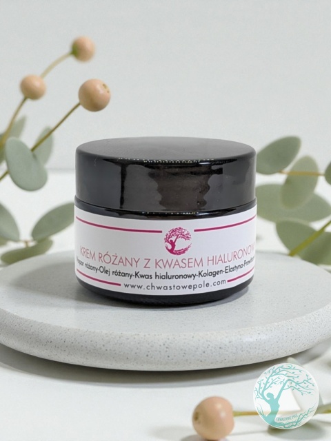 RÓŻANY KREM Z KWASEM HIALURONOWYM