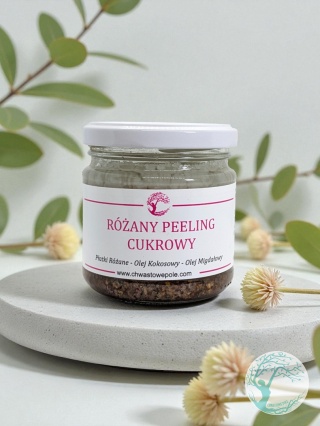 RÓŻANY PEELING CUKROWY
