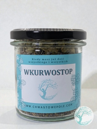 WKURWOSTOP – herbata chmiel i lawenda