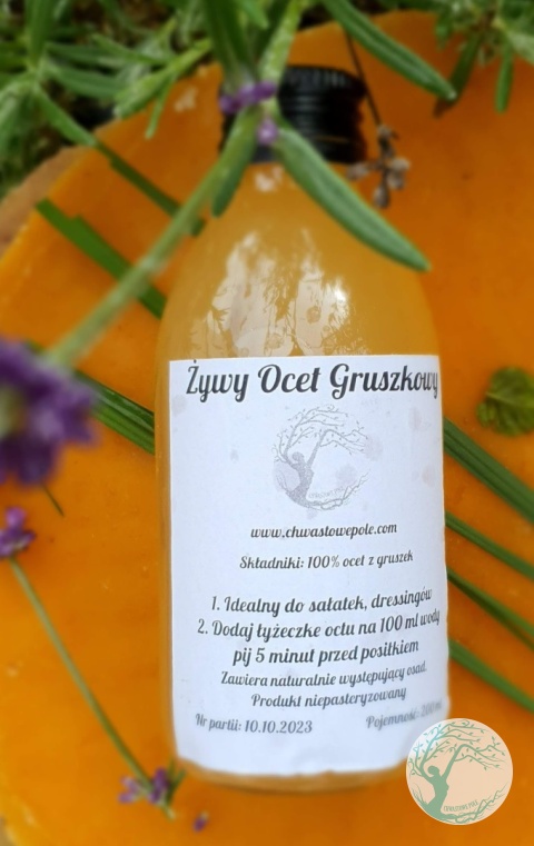 ŻYWY OCET Z MIRABELKI – 200 ml