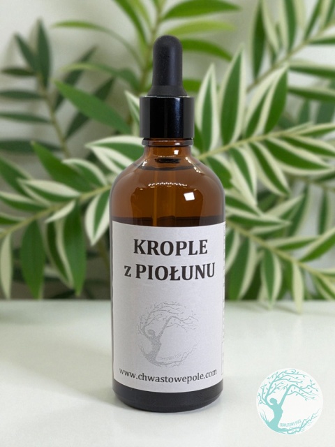 szkic Krople z piounu