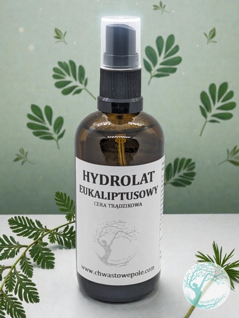HYDROLAT EUKALIPTUSOWY - Cera tłustej, mieszana, trądzikowa