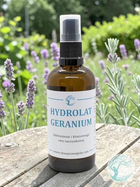 HYDROLAT Z GERANIUM – Cera naczynkowa