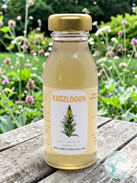 KASZLOGON - syrop z kwiatów dziewanny