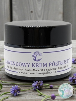 KREM LAWENDA I ALOES-półtłusty 30 ml