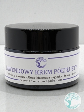 KREM LAWENDA I ALOES-półtłusty 30 ml