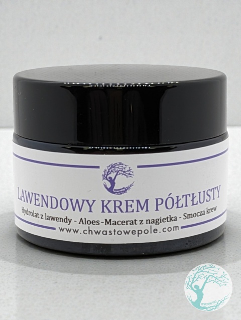KREM LAWENDA I ALOES-półtłusty 30 ml