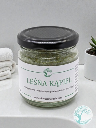 LEŚNA KĄPIEL – sól magnezowo świerkowa
