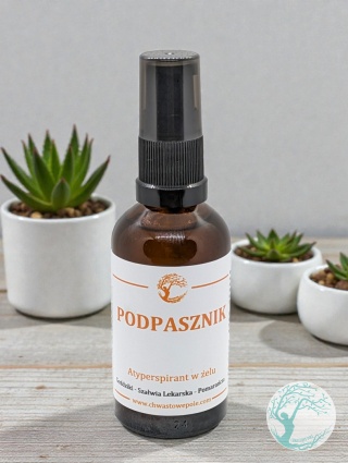 PODPASZNIK – antyperspirant w żelu