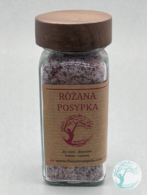 RÓŻANA POSYPKA – do ciast, deserów, lodów