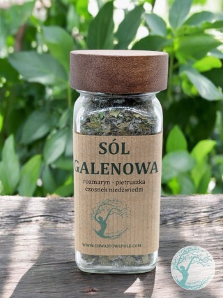 SÓL GALENOWA - czosnek niedźwiedzi, rozmaryn, pietruszka