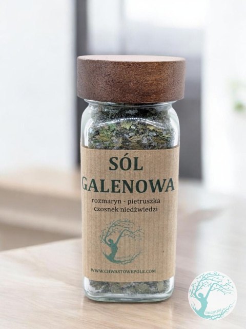 SÓL GALENOWA - czosnek niedźwiedzi, rozmaryn, pietruszka