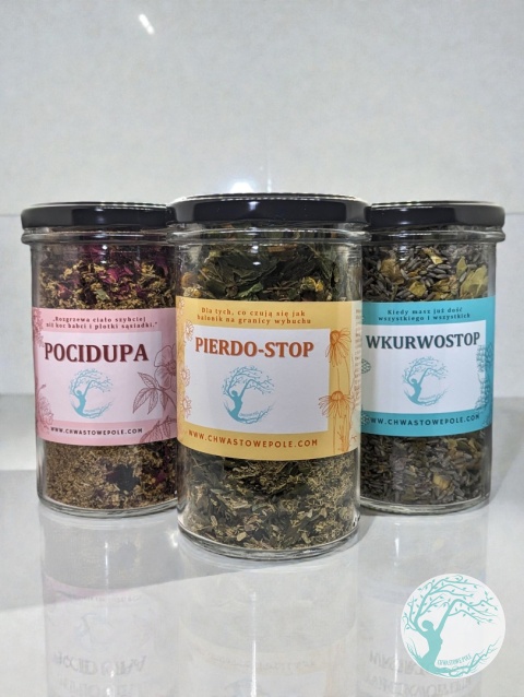 Świąteczny zestaw ratunkowy: Pierdostop, Wkurwostop, Pocidupa