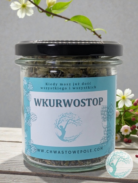WKURWOSTOP – herbata chmiel i lawenda