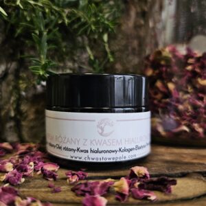 Dzień Matki - Różany krem z kwasem hialuronowym, Różane serum do twarzy