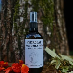 HYDROLAT LIPA-DZIKA RÓŻA- cera sucha, naczynkowa