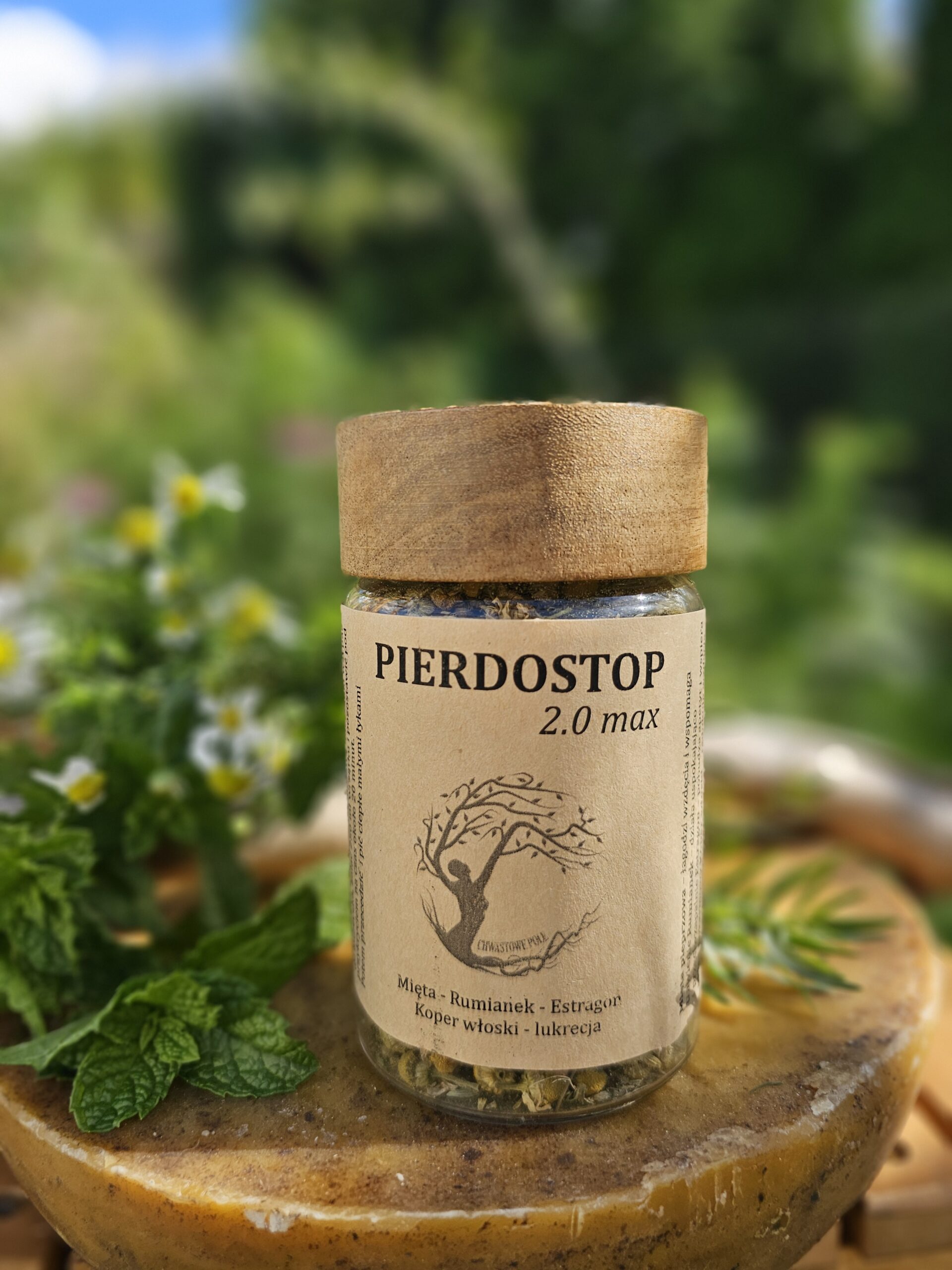 PIERDOSTOP 2.0 max -  mięta, rumianek, estragon, koper włoski, lukrecja